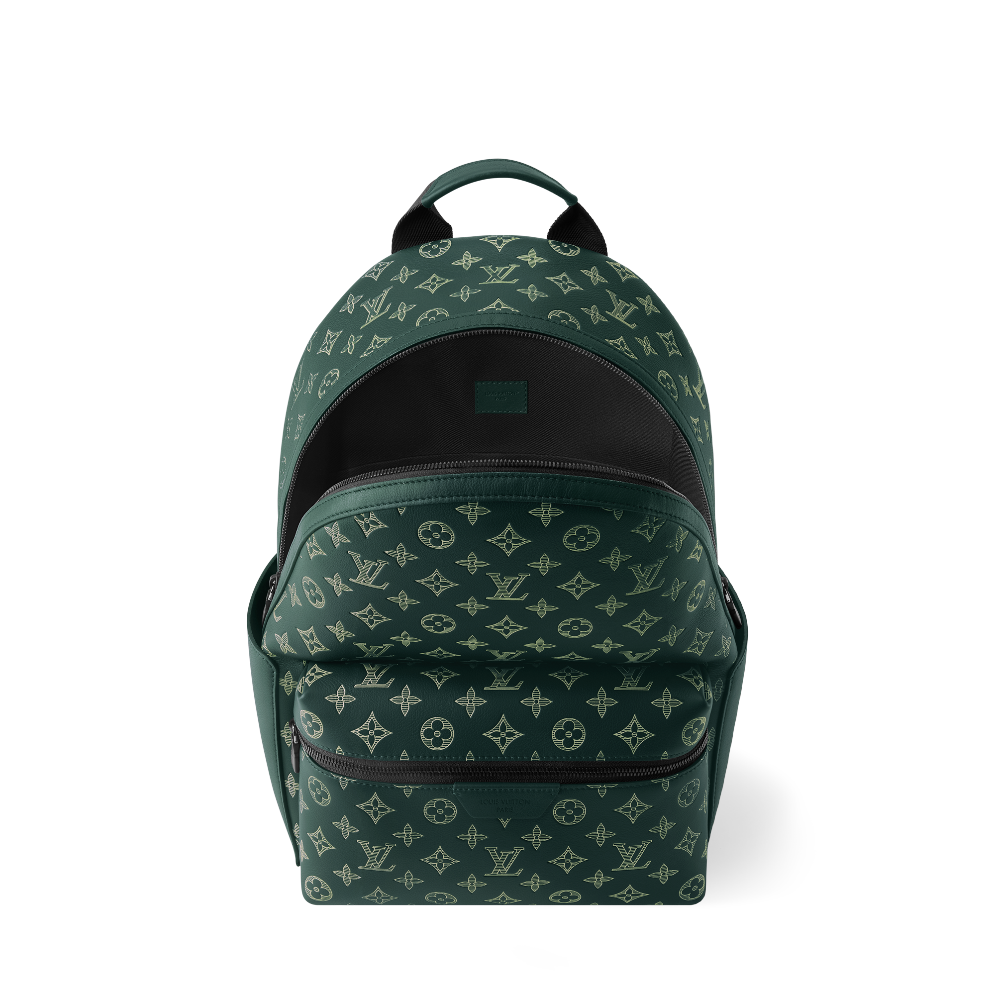 Discovery PM Backpack - Luxury Monogram Shadow Leather Green
